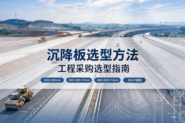 镇原沉降板选择方法