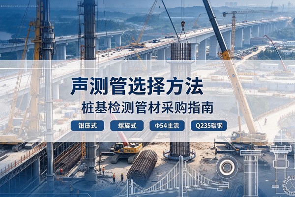 镇原声测管选型标准