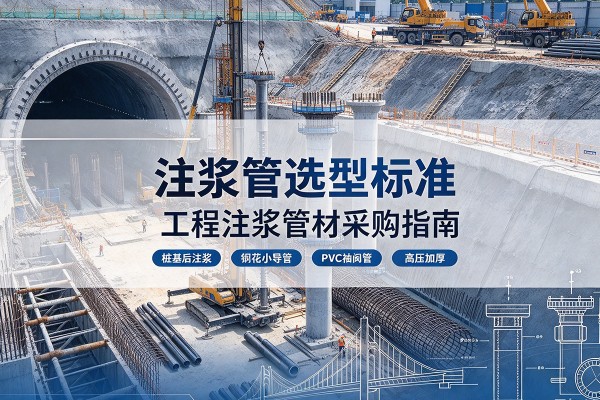镇原注浆管选型标准